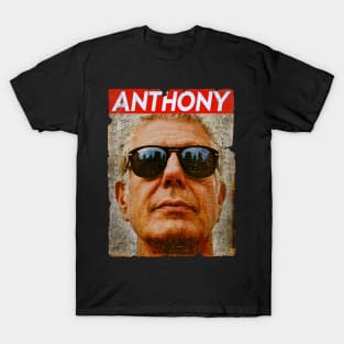 Anthony Bourdain ⚡ ☠💀 ϟ T-Shirt